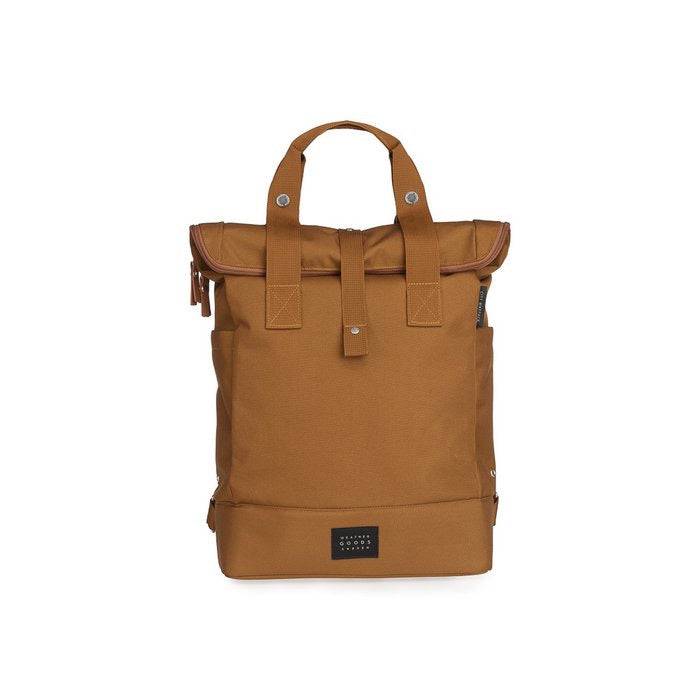 Weathergoods Sweden CITY BIKEPACK TOFFEE - Vorderseite - HOLE-X