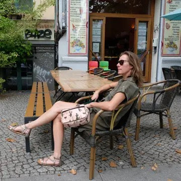 IKURI Lenkertasche Cactus – wasserdichte Fahrradtasche für Lenker und Schulter, handgefertigt