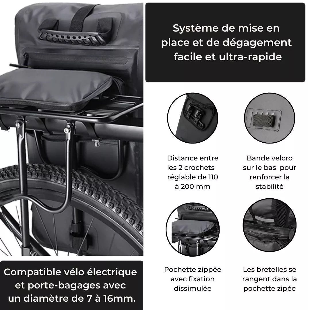 2-in-1 Fahrradtasche Ali