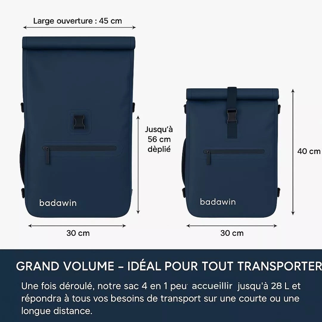 2-in-1 Fahrradtasche Ali