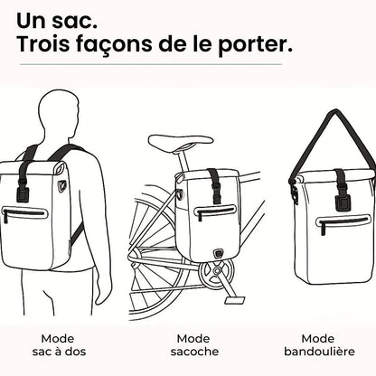2-in-1 Fahrradtasche Ali