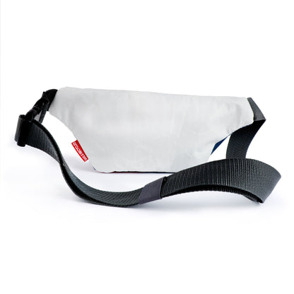 Guerteltasche "Knoten" weiß blau rot