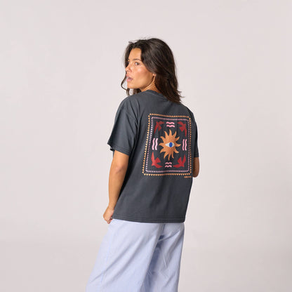 Damen T-Shirt Bio-Baumwolle Schwarz Größe M – BILLYBELT