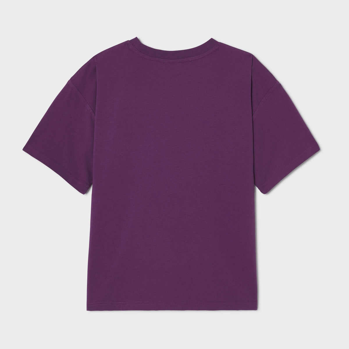 Damen T-Shirt Bio-Baumwolle Violett Größe L – BILLYBELT
