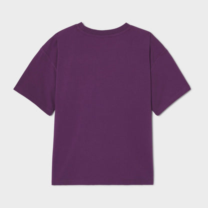 Damen T-Shirt Bio-Baumwolle Violett Größe S – BILLYBELT
