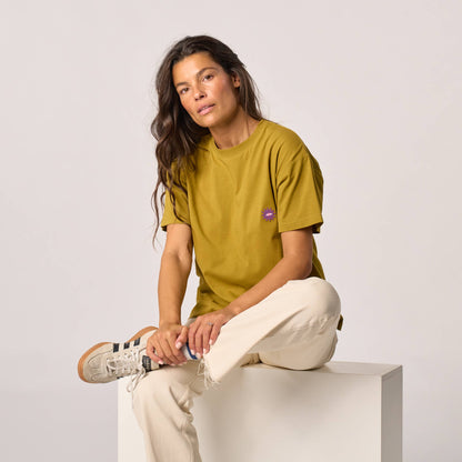 Damen T-Shirt Bio-Baumwolle Grün Größe S – BILLYBELT