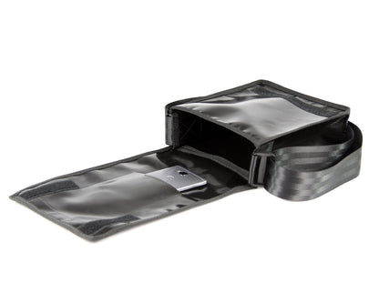 HOLE-X FOXTROTT Tasche Lkw-Plane schwarz Bringe Deine Tasche zum Leuchten mit Deinem Smartphone - HOLE-X-WORLD