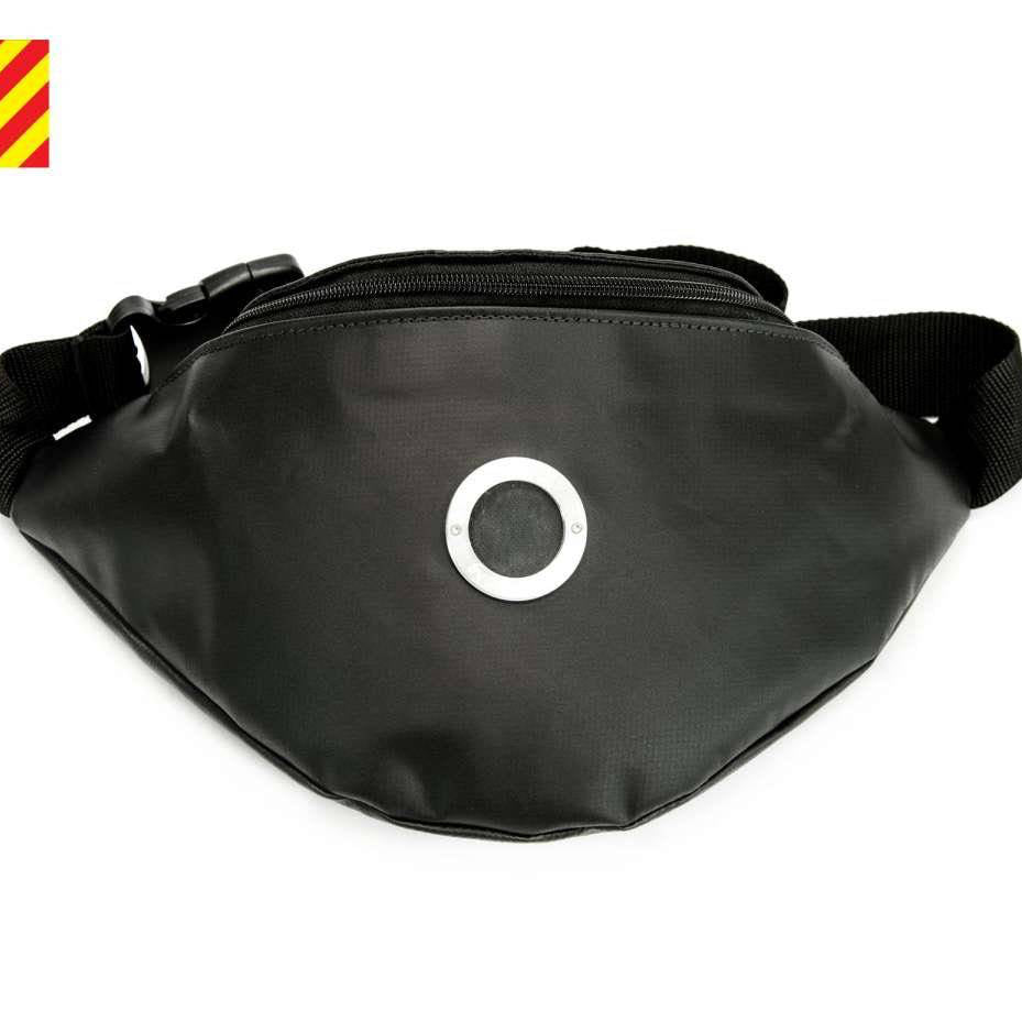 HOLE-X YANKEE – Die smarte, leuchtende Bauchtasche aus robuster LKW-Plane in schwarz! - HOLE-X-WORLD