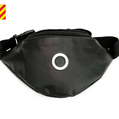 HOLE-X YANKEE – Die smarte, leuchtende Bauchtasche aus robuster LKW-Plane in schwarz! - HOLE-X-WORLD