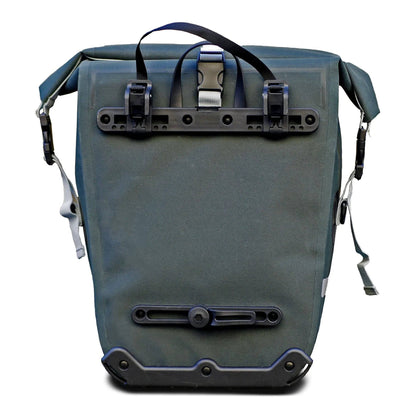 Wasserdichte Fahrradtasche für Gepäckträger - 100% wasserdicht - grün - "Individualist" - Bomence - HOLE-X